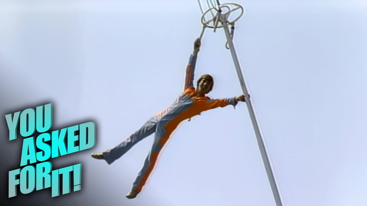 Aerial Daredevils 'The Nerveless Nocks' Perform on Massive Sway Poles | You Asked For It