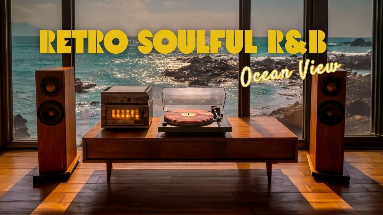 Vintage Lofi Grooves 🌞 Neo Soul & R&B Lofi Upbeat Chill Mix with Ocean Sounds to Ease Your Day