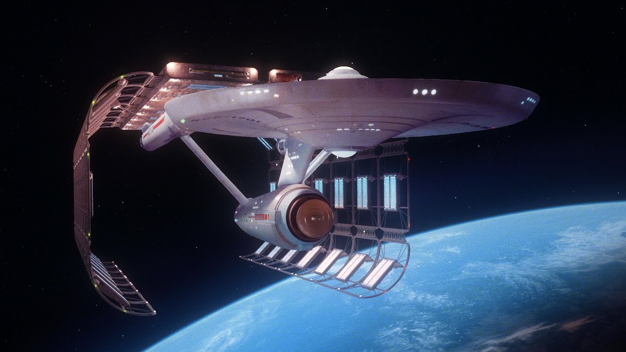Fan Built TOS Enterprise [Collection #2] Cinematic Motion Controlled Shots