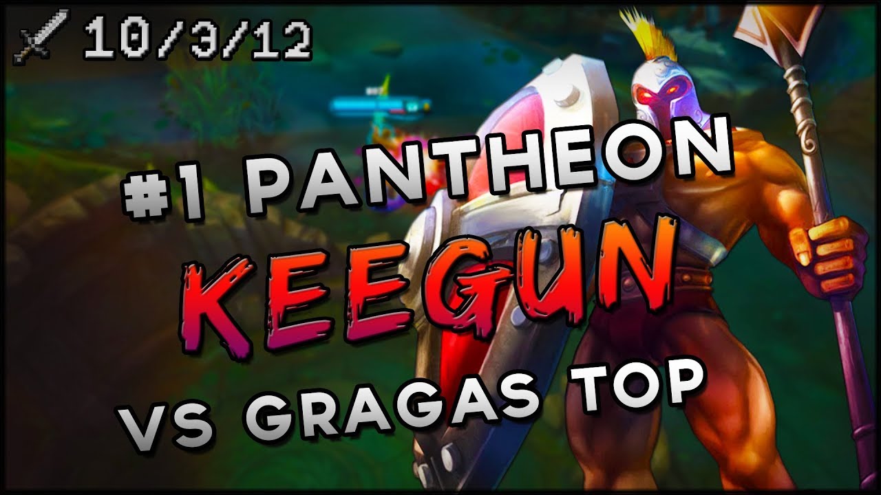 S7 | Keegun Pantheon vs Gragas TOP | Ranked League VOD