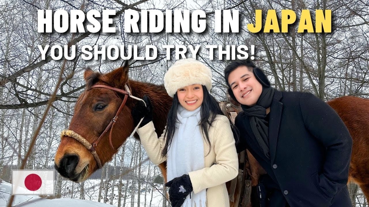 Snowy HORSE RIDE | HOKKAIDO Clark Horse Garden, Ramen Village, Ramen Kapuriya | JAPAN DAY 7 [1/2]