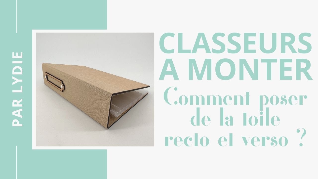 Comment monter un album bois avec de la reliure recto et verso ?