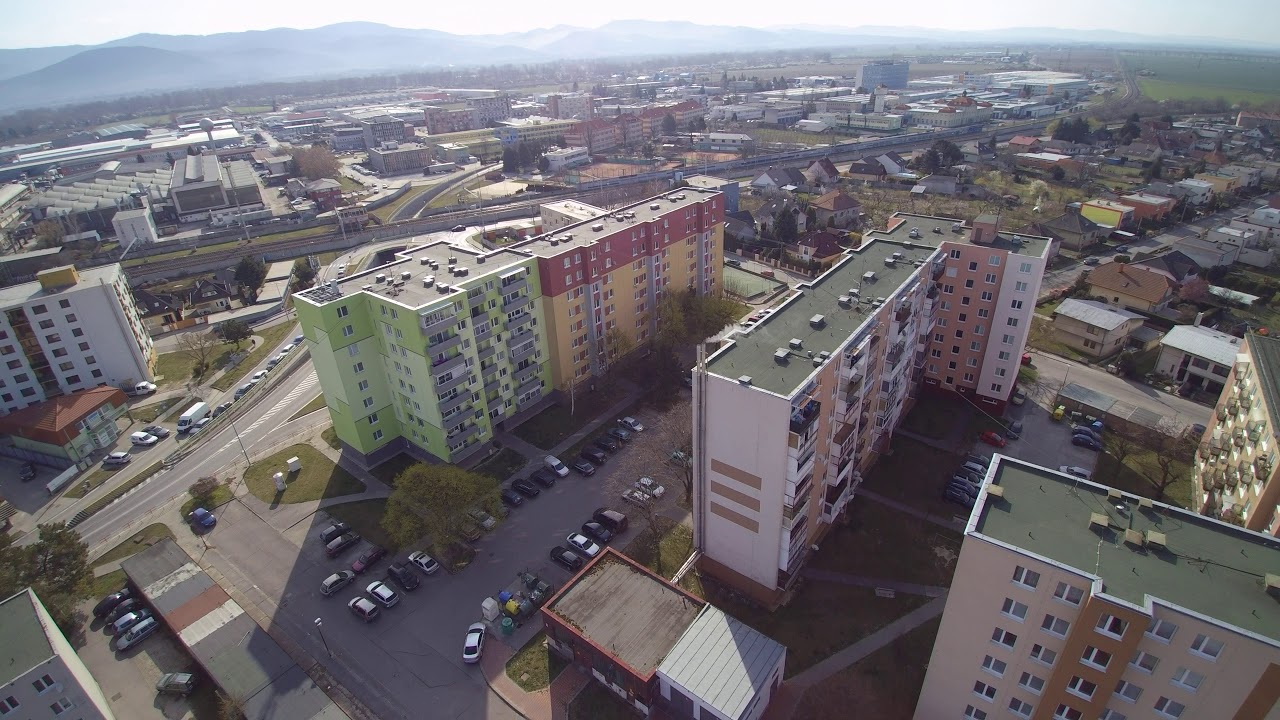 Nové Mesto nad Váhom Letecké zábery z Dronu