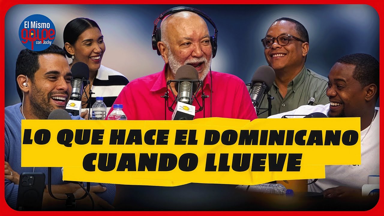 LO QUE HACE EL DOMINICANO CUANDO LLUEVE  EL MISMO GOLPE CON JOCHY