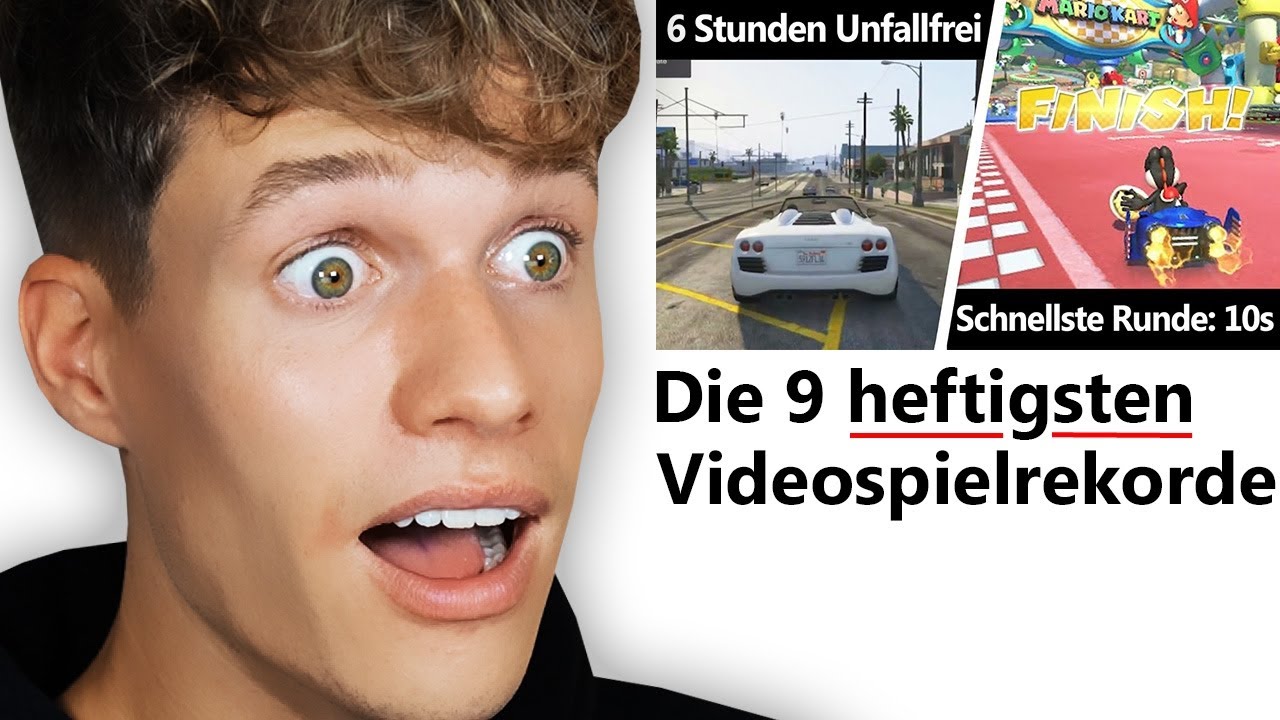 Luca REAGIERT auf 9 heftige Videospiel-Rekorde