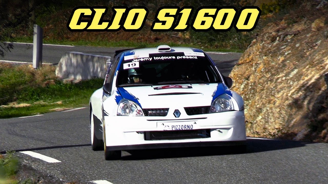 Renault Clio S1600 | Intake & exhaust sounds