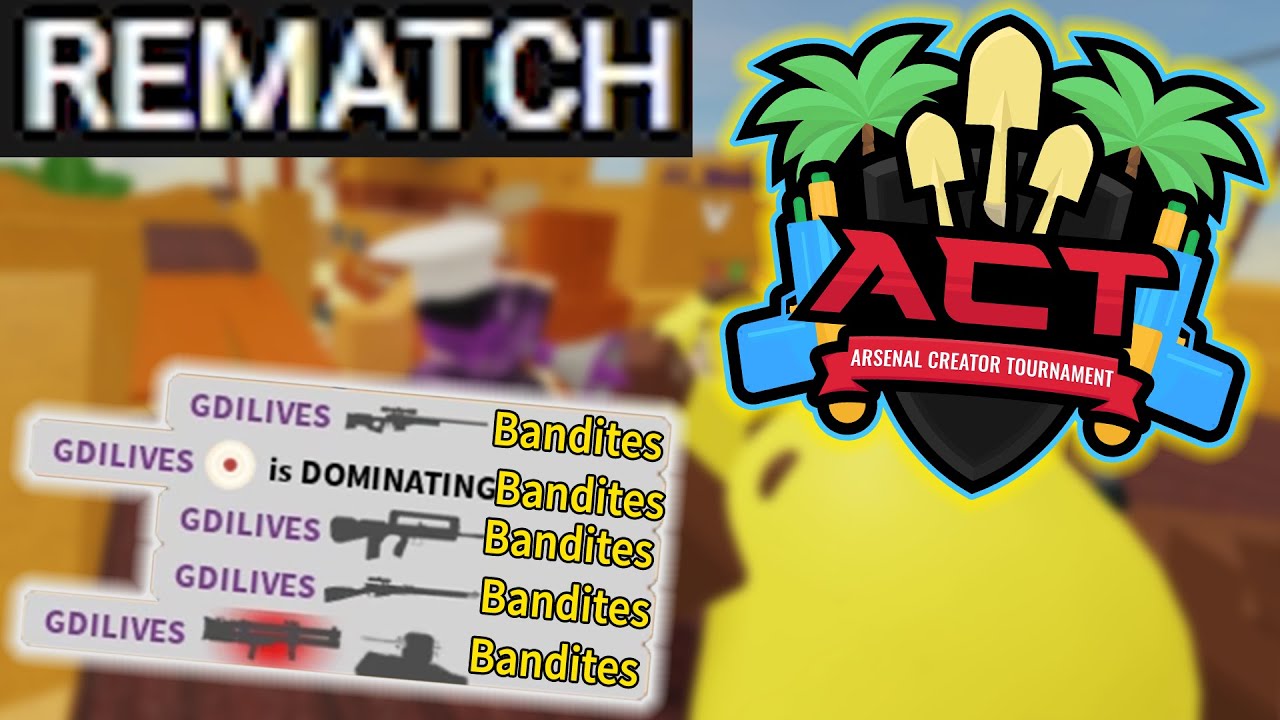 ARSENAL 100K ROBUX TOURNAMENT BEST MOMENTS