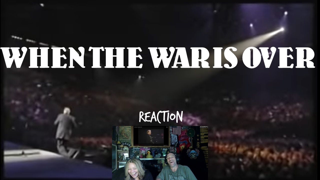 Reaction - John Farnham - When the War is Over | Angie & Rollen Green
