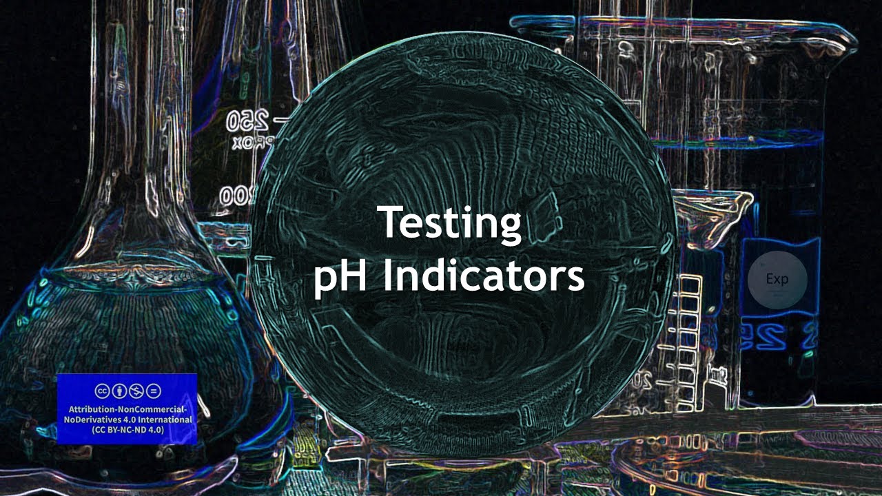 Testing pH Indicators