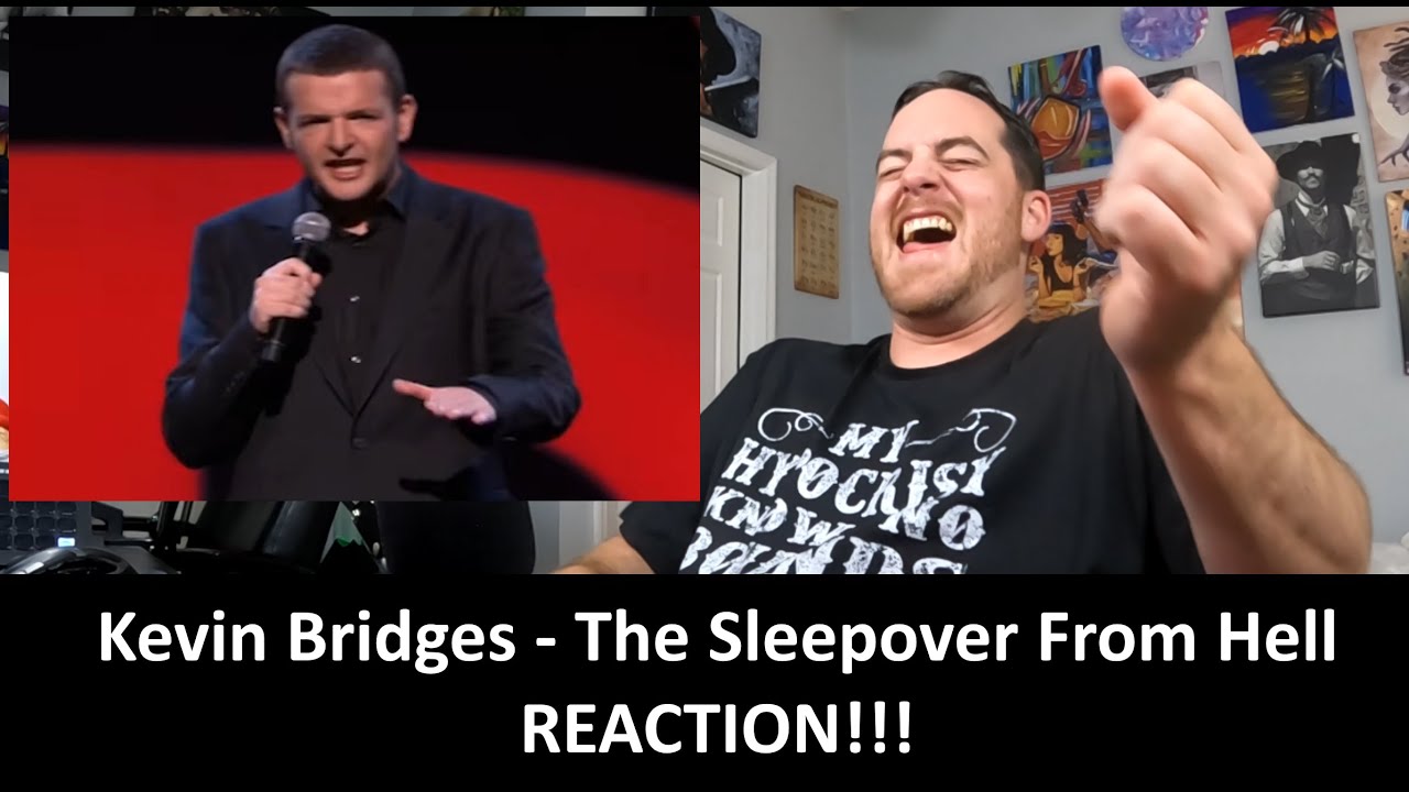 American Reacts Kevin Bridges - The Sleepover From Hell REACTION