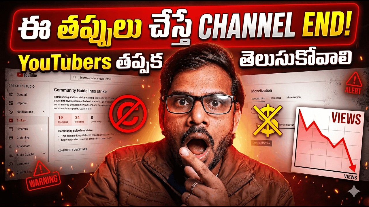 3️⃣Stop Making These YouTube Mistakes! Why Your Videos Are Not Getting Views