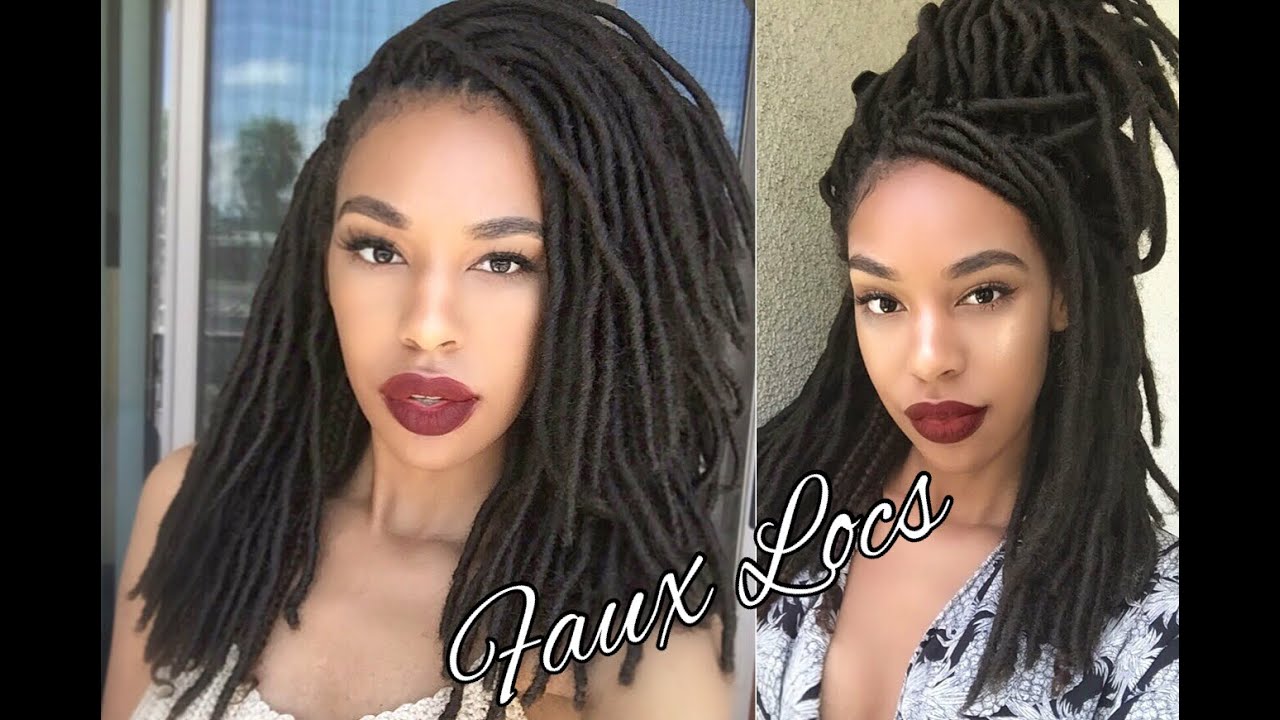 Crotchet Faux Locs, Dreadlock extensions- Natural Hair Protective styling + GIVEAWAY