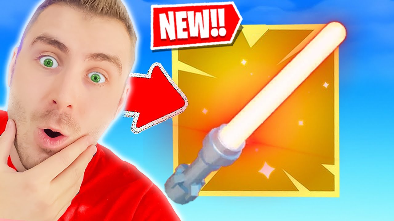 Jak Z&iacute;skat LIGHTSABER V LEGO Fortnite!! [Honba Za &Aacute;si&iacute;] #12