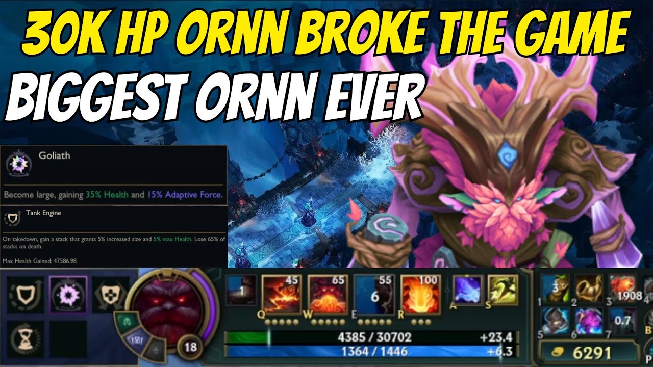 Танковый двигатель мощностью 30 тыс. л.с. СЛОМАЛ игру 😂 ARAM Mayhem Madness
