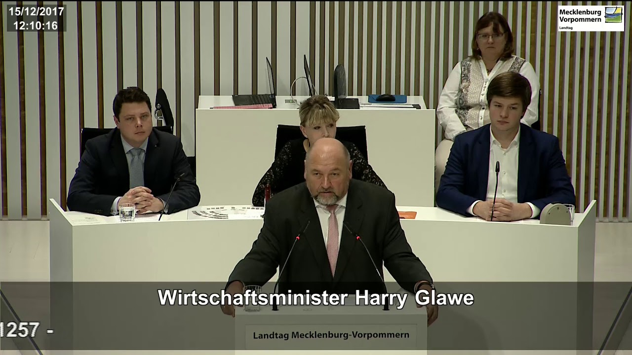 15.12.2017, Wirtschaftsminister Harry Glawe, CDU-Fraktion, Mittelk&uuml;rzung bei den Jobcentern stoppen