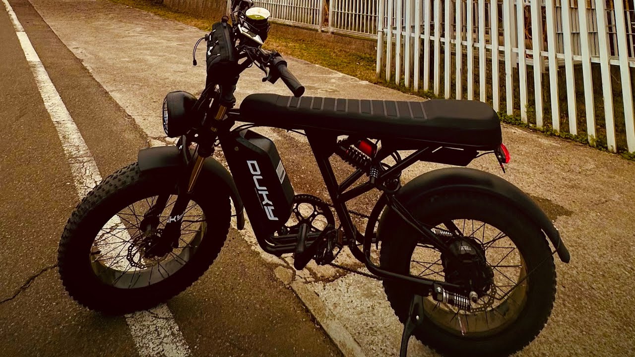 DUKY LTR 750W胖胎電輔車開箱爬坡測試(無業配單純分享）