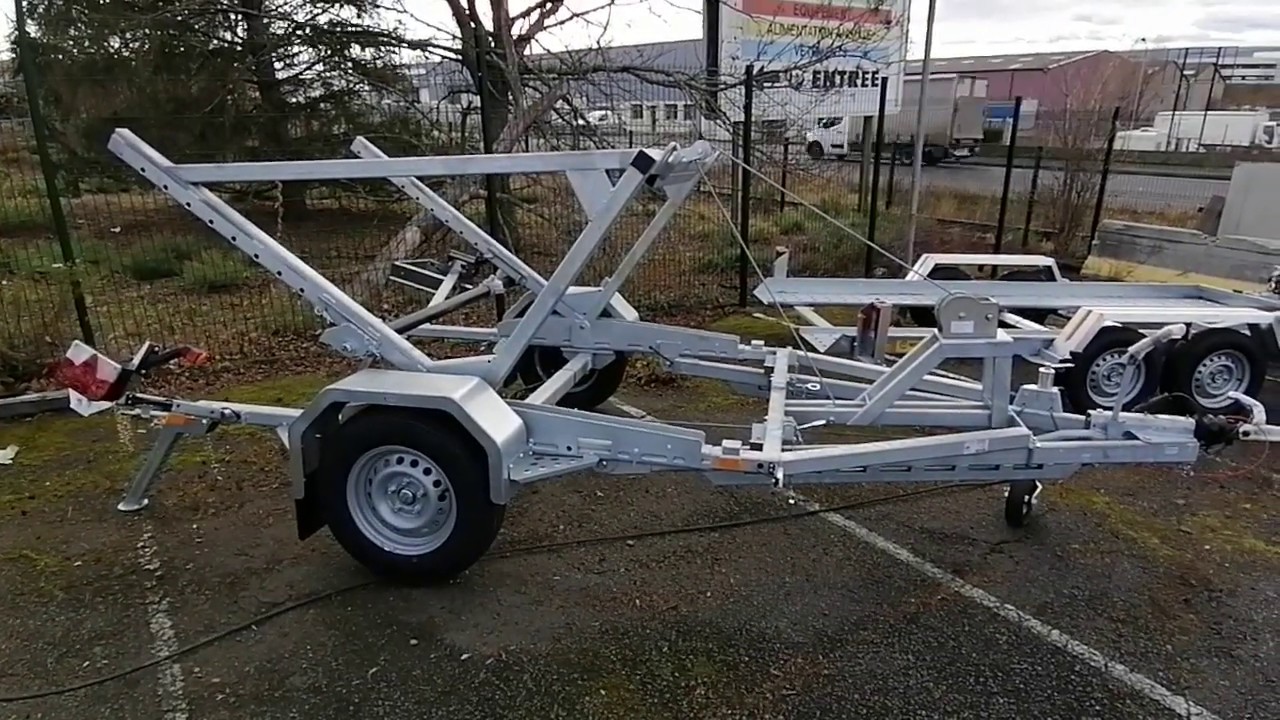 Porte Touret simple essieu 1500Kgs
