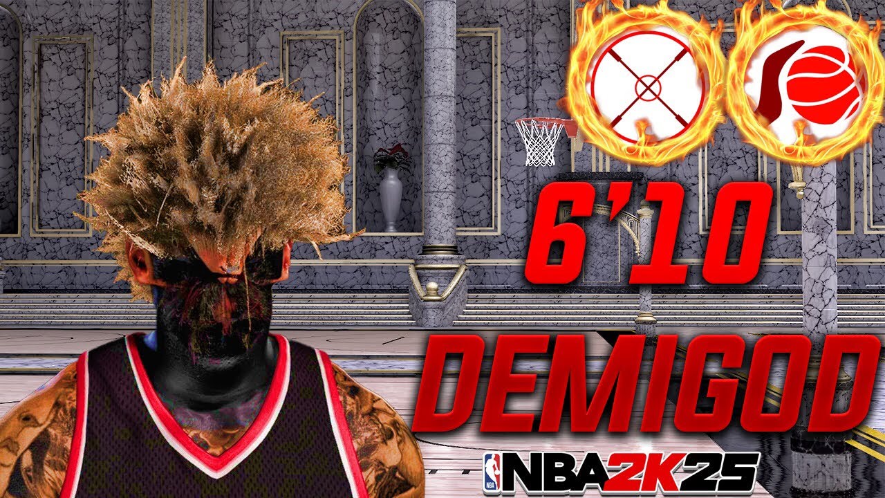MY *DEMIGOD* 6’10 “SLASHING SHOT CREATOR” DOMINATES the COMP STAGE 1V1 COURT in SEASON 1