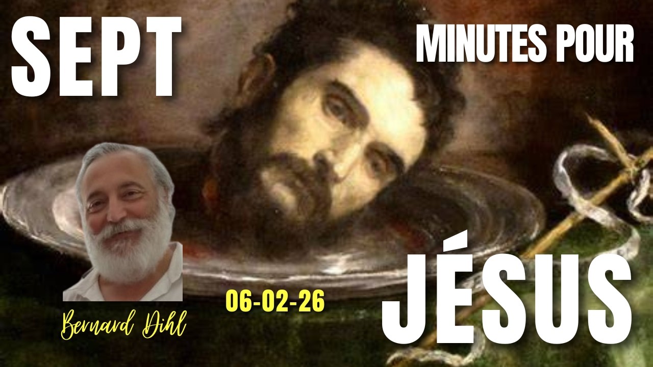 7 MINUTES POUR JESUS 06 02, Es-tu prêt a donner ta vie pour témoigner de ton appartenance au christ?