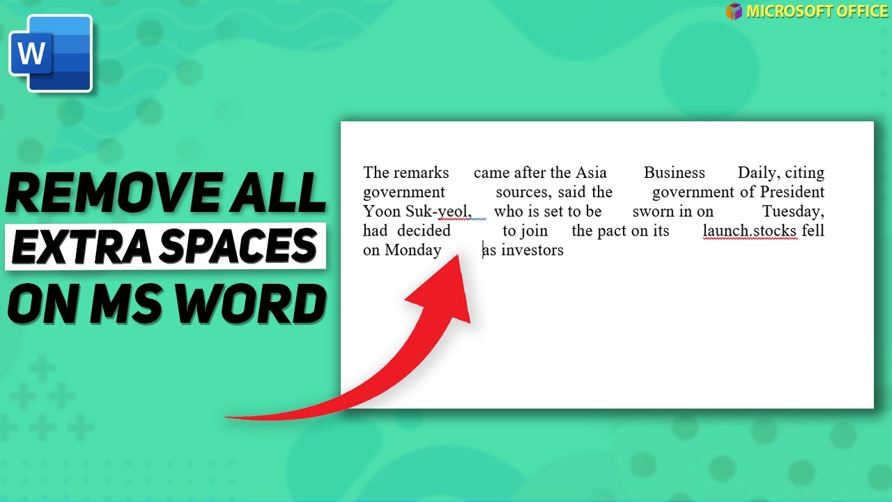 How to Remove All Extra Spaces in Between Words (2003-2021) | F HOQUE |