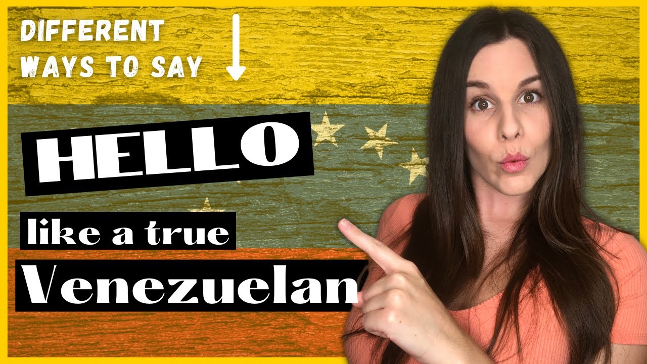 How to say hello like a true VENEZUELAN 🇻🇪 | Que es lo que esta pa Sopa ?
