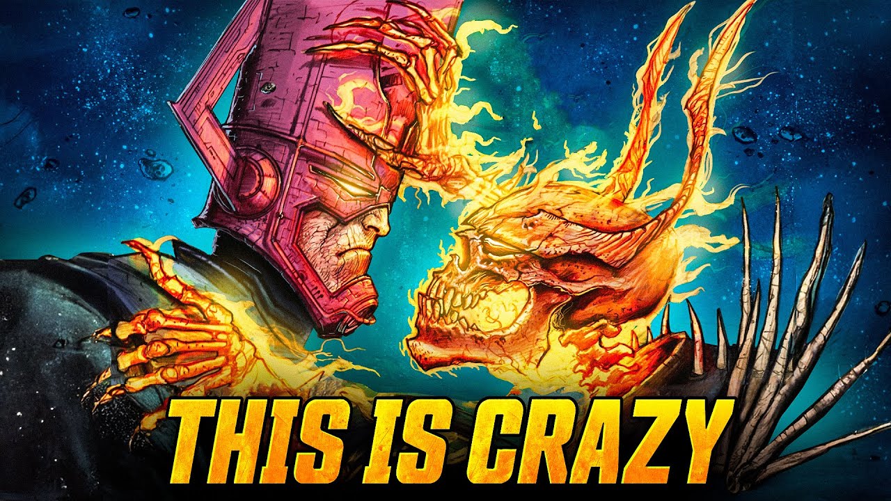 Ghost Rider Tries To Kill Galactus - Hellfire VS The Power Cosmic