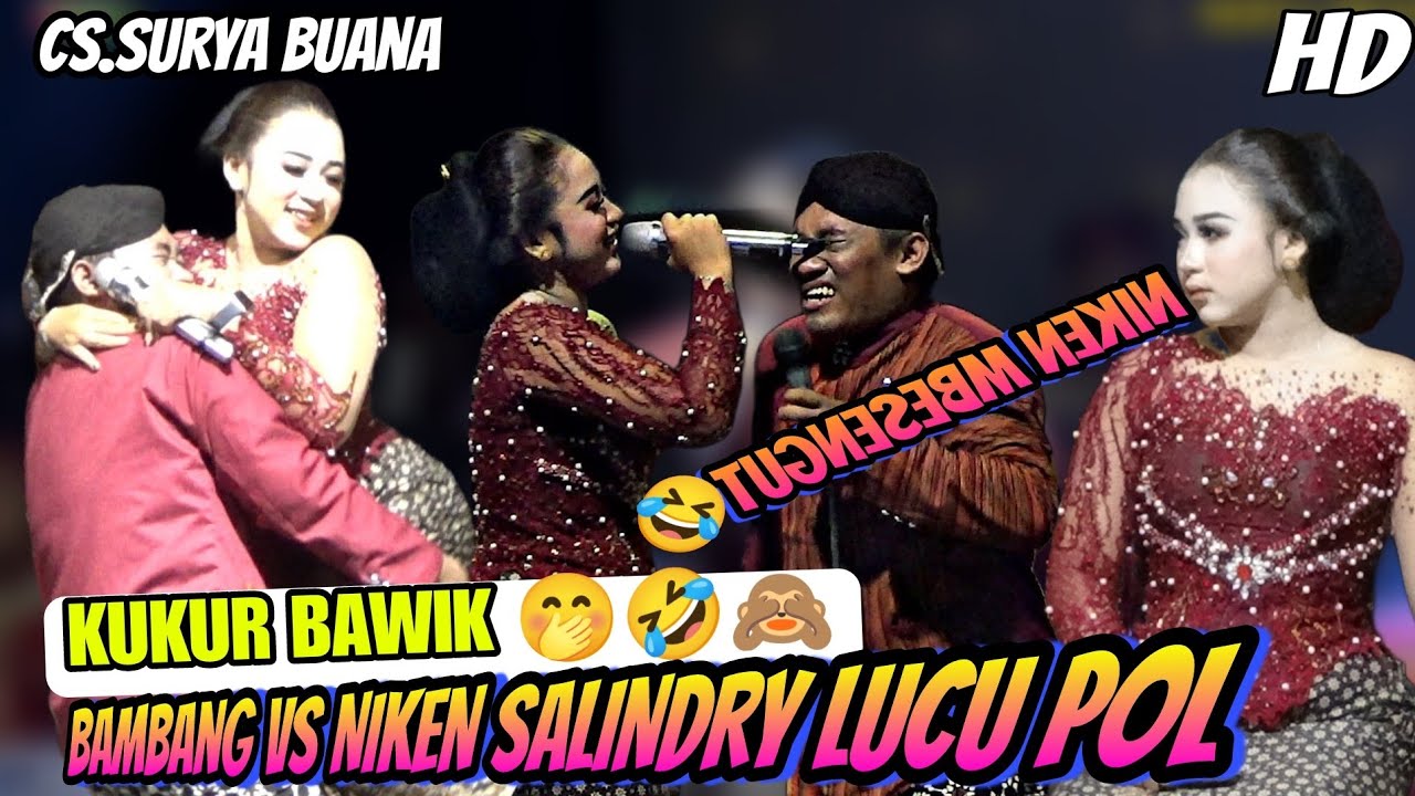 Niken Salindri Vs Bambang Balowo❗Asli ngakak tenan guys🤭 SURYA BUANA Live Puncu