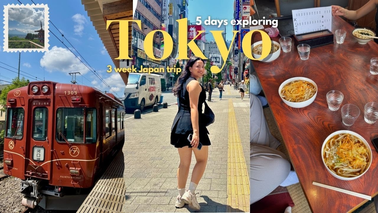 OUR 3 WEEK JAPAN TRIP 🇯🇵 | Part 1: Tokyo (5 days), Shibuya, Shinjuku, Mt. Fuji, Ramen & Shopping