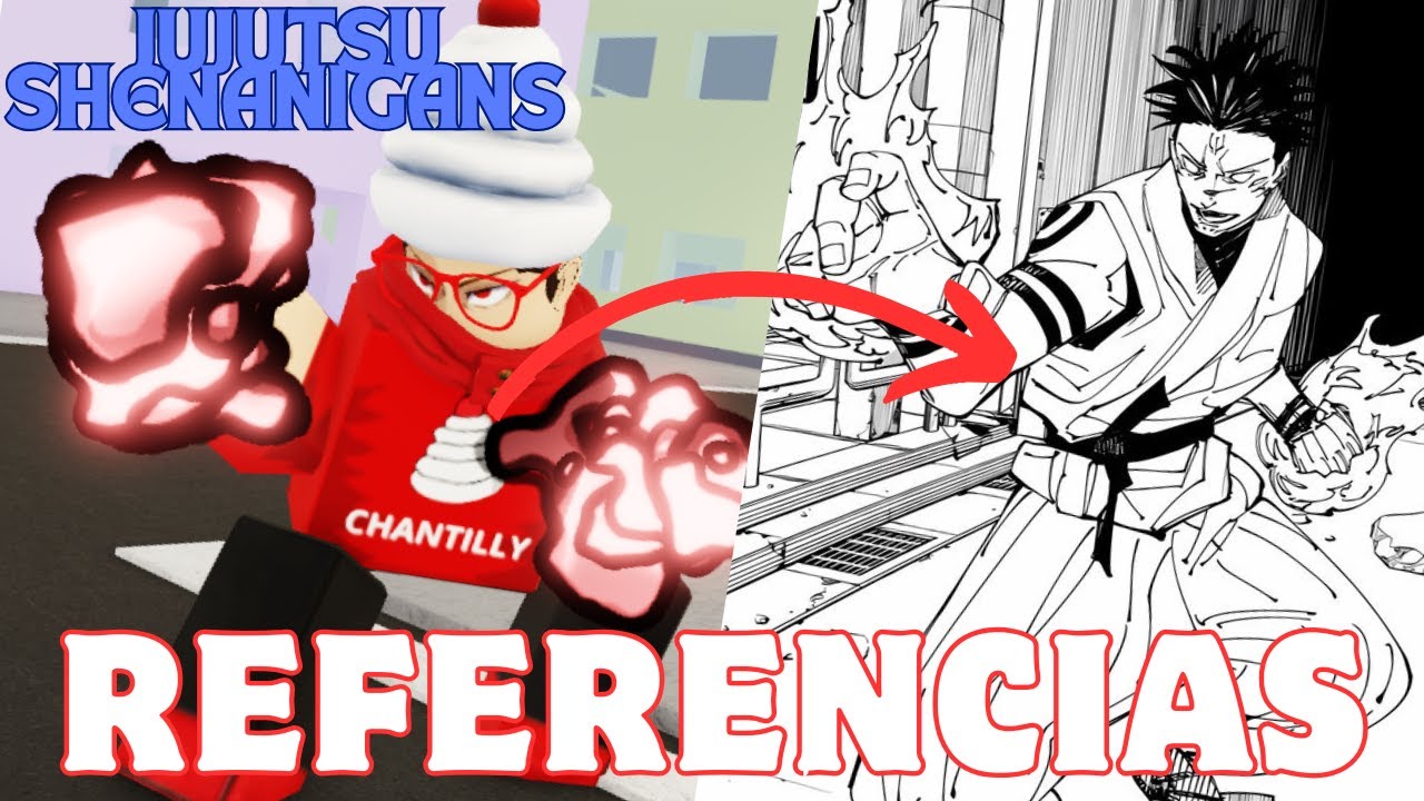 TODAS AS REFERENCIAS DOS EMOTES DO JUJUTSU SHENANIGANS