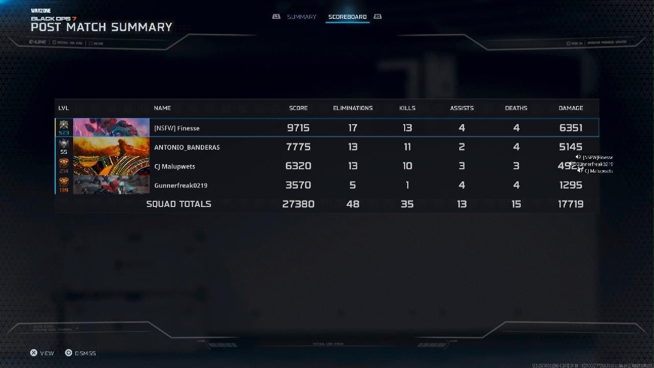 13 kills 48 elims SIGA Sadness