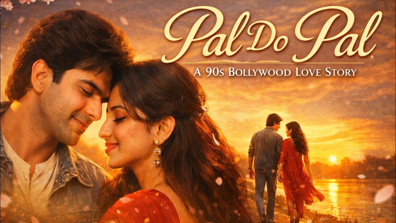 Pal Do Pal – 90s Bollywood Romantic Love Song | Kumar Sanu & Udit Narayan Style