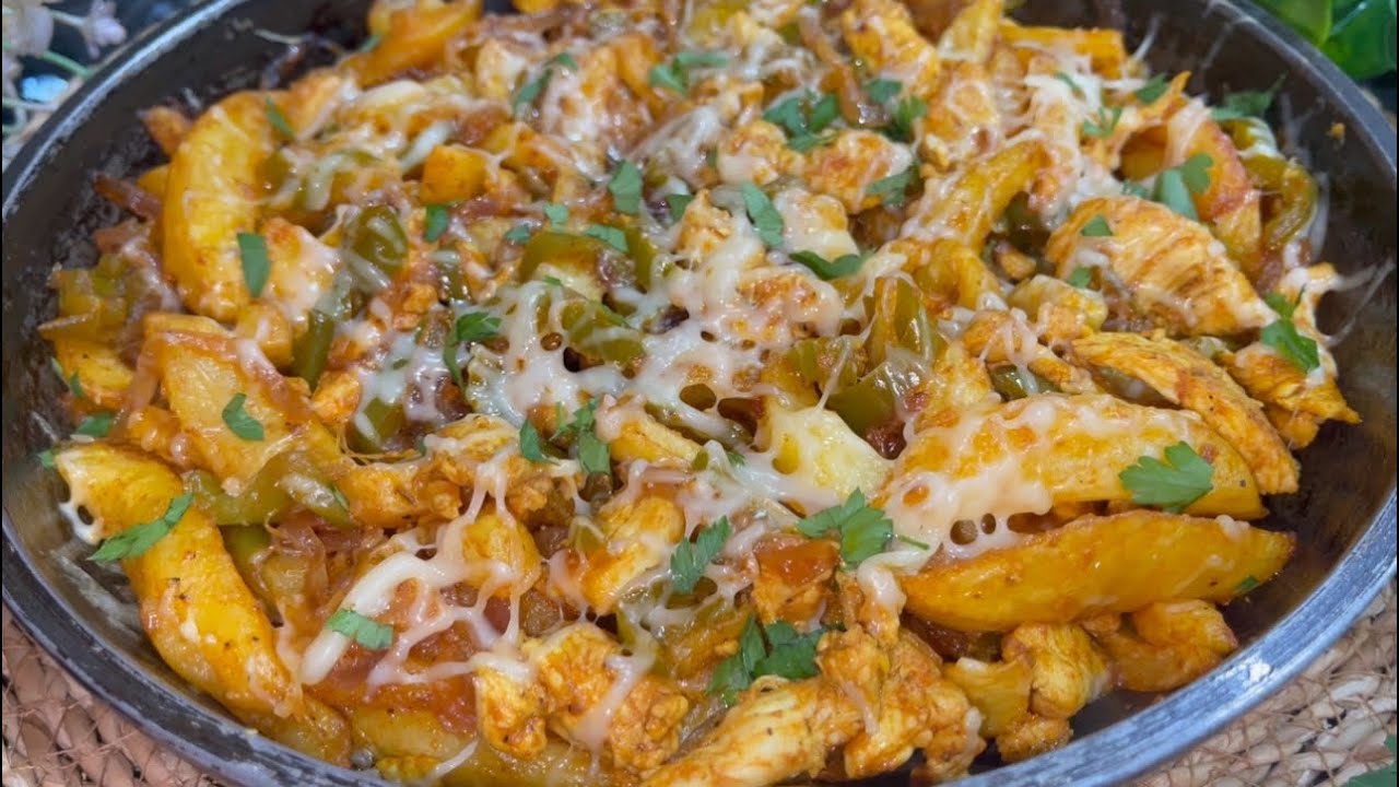جربيها راح تولي مدمنة عليها💥خلاصت في دقيقتها من كثرة بنتها🤤وجبة غداء او عشاء تقطر بالبنة👌