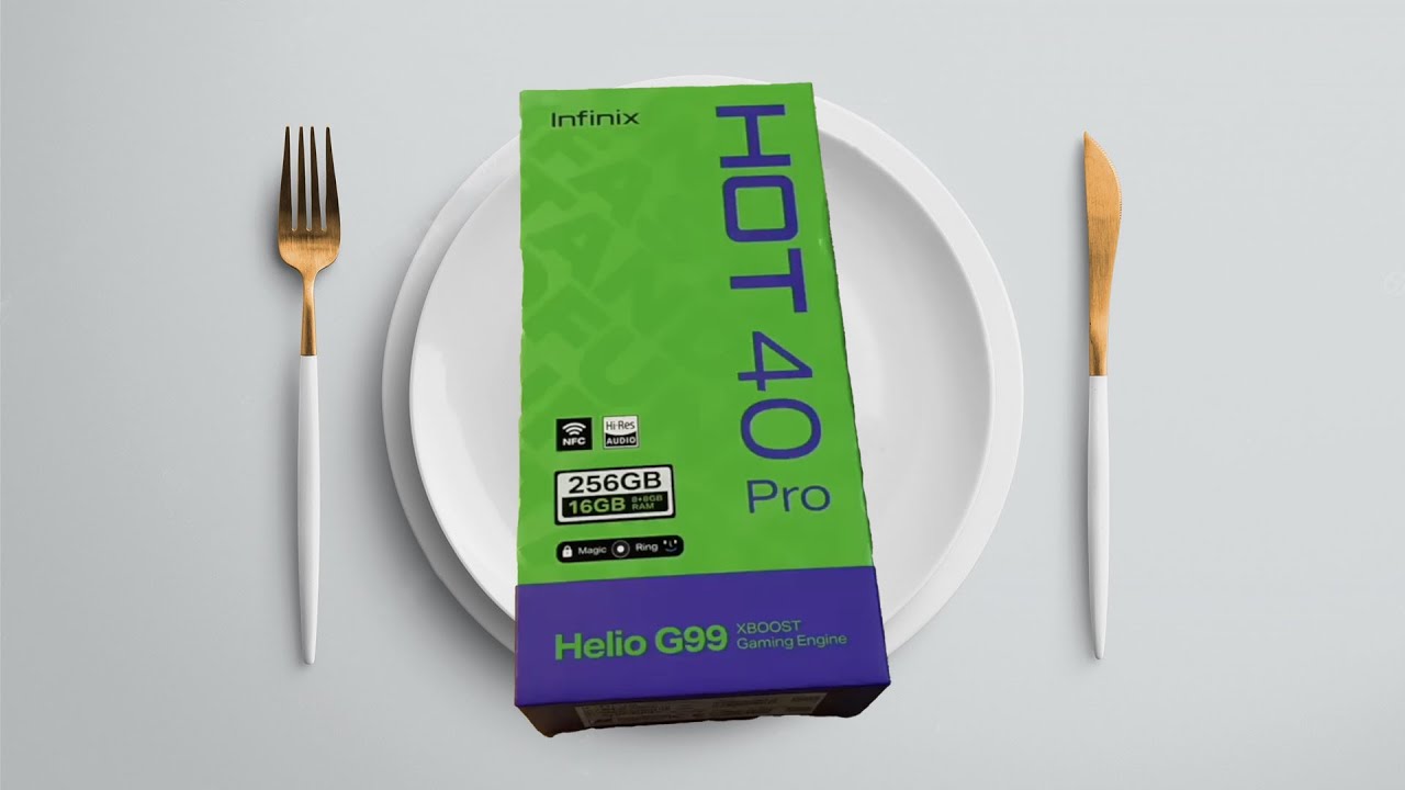 Infinix HOT 40 Pro Review | Hands-On, Design, Unboxing, Antutu , Game PUBG Test , Camera Test