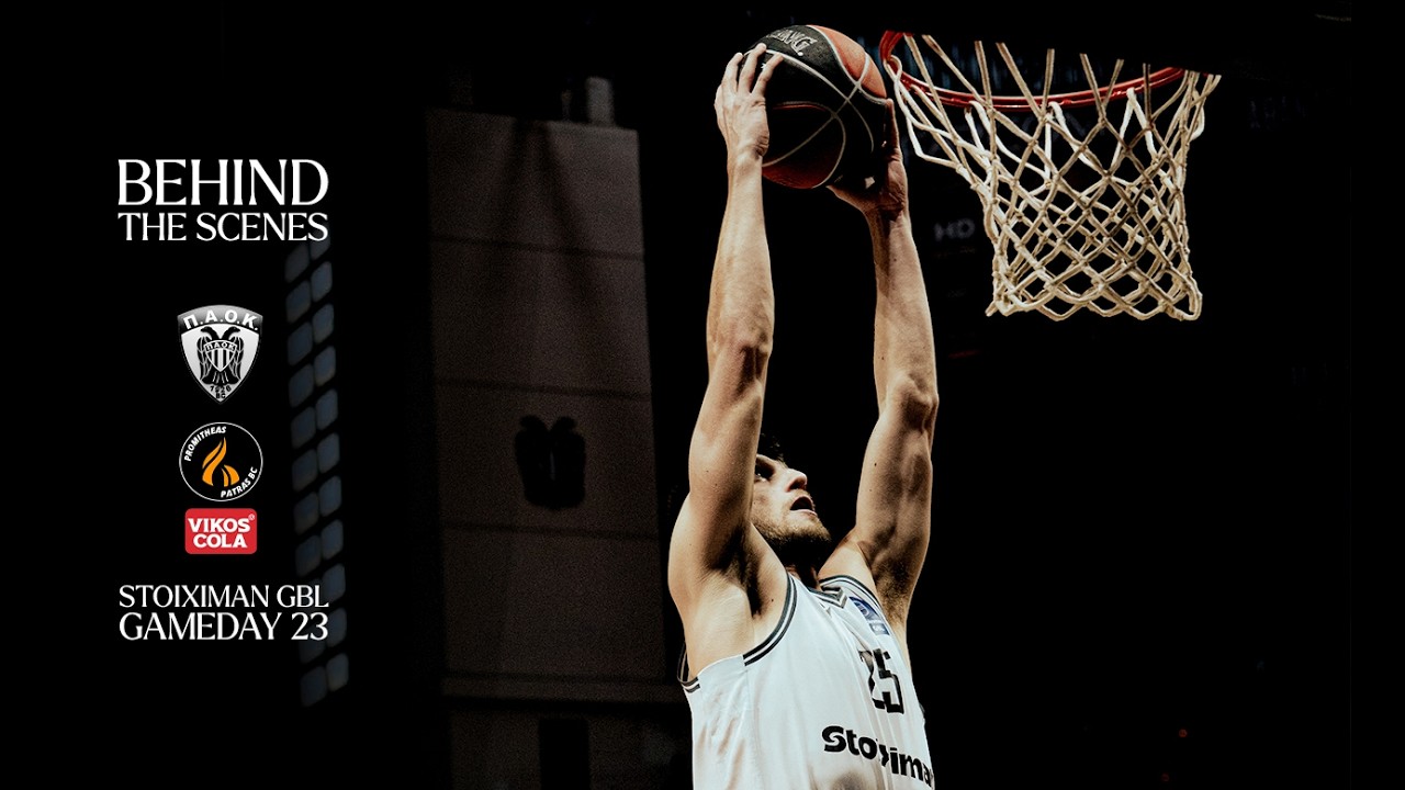 PAOK BC vs PROMITHEAS BIKOS COLA | Behind The Scenes