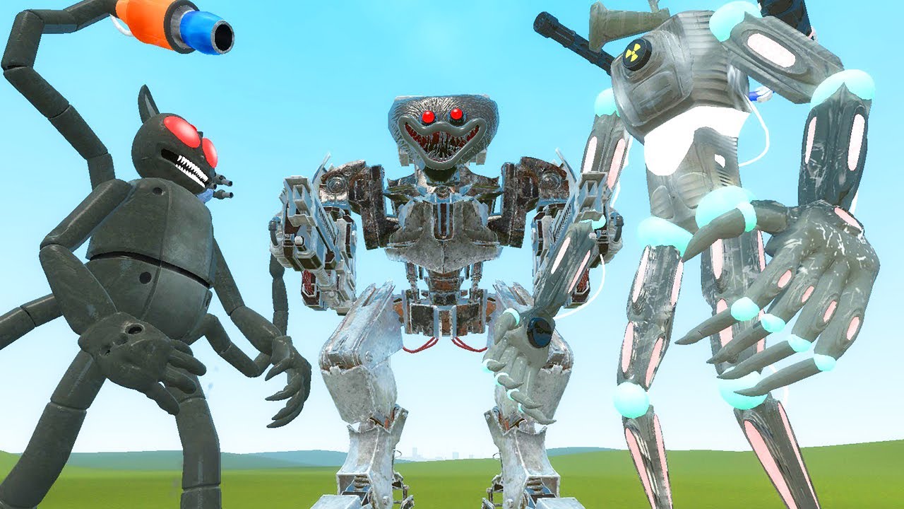 ALL MECHA FIGHT!! |Garry's Mod