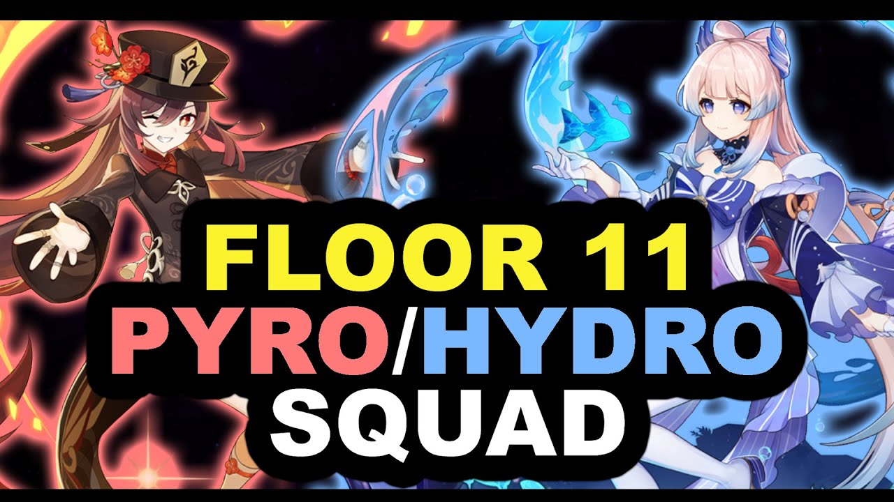 Clearing The New Spiral Abyss Floor 11 With A Full Pyro/Hydro Party - Genshin Impact