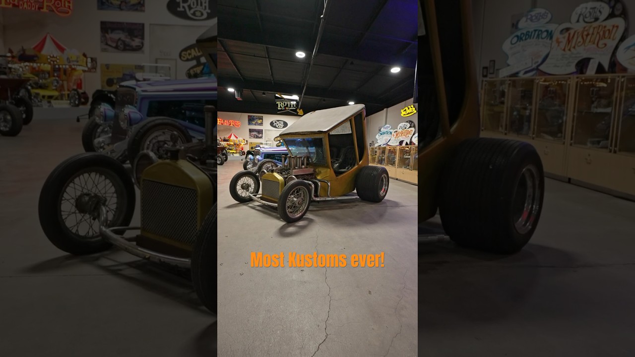 Most Kustoms under one roof!! Gene Winfield, George Barris, “Big Daddy” Roth!! 