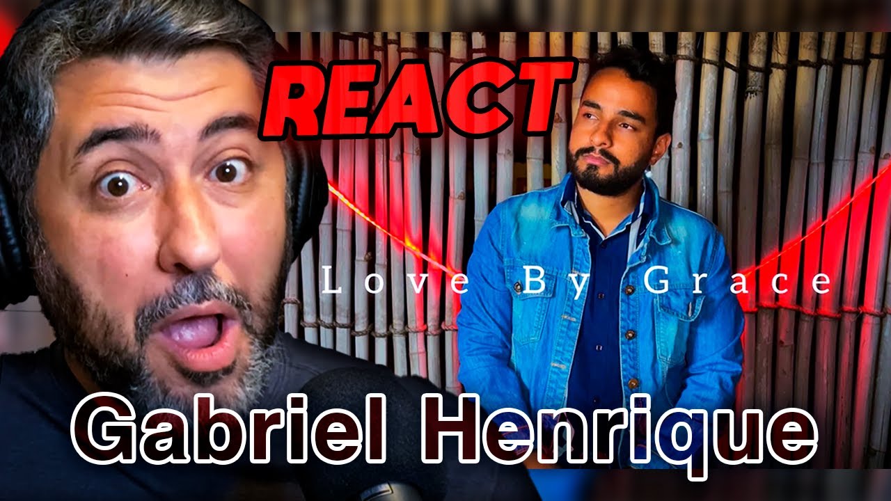 REAGINDO (REACT) a Gabriel Henrique - Love by grace | Análise Vocal por Rafa Barreiros