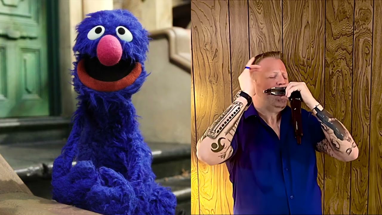 Classic Sesame Street Closing Theme ❦ Toots Thielemans Harmonica
