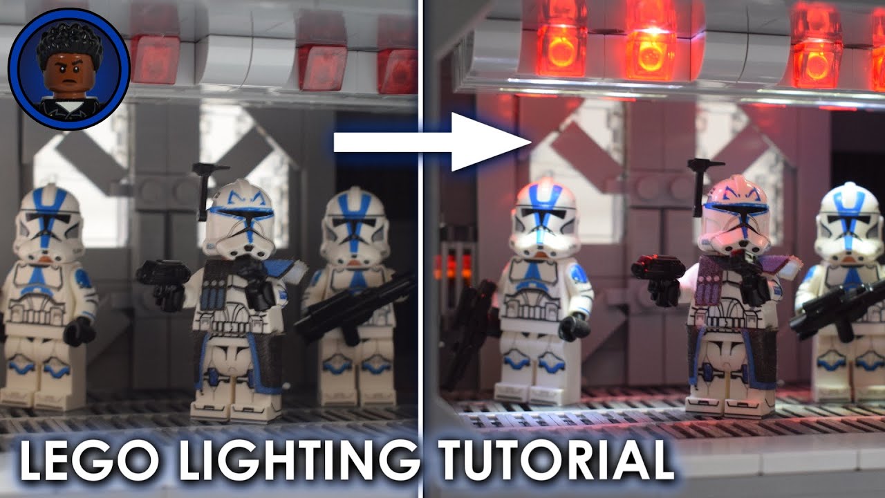 САМЫЙ ДЕШЁВЫЙ способ добавить свет в ваши модели LEGO! [УРООК]