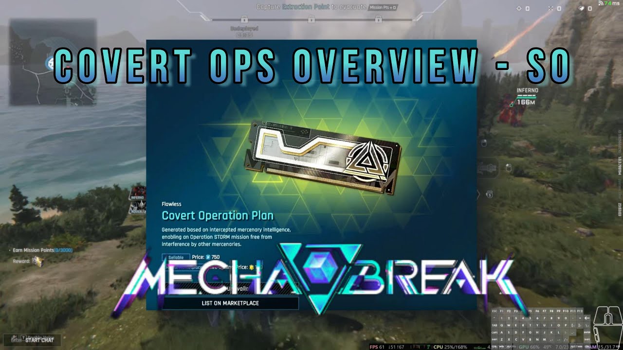 Covert Ops small overview +tips +opinions - Mecha BREAK - S0