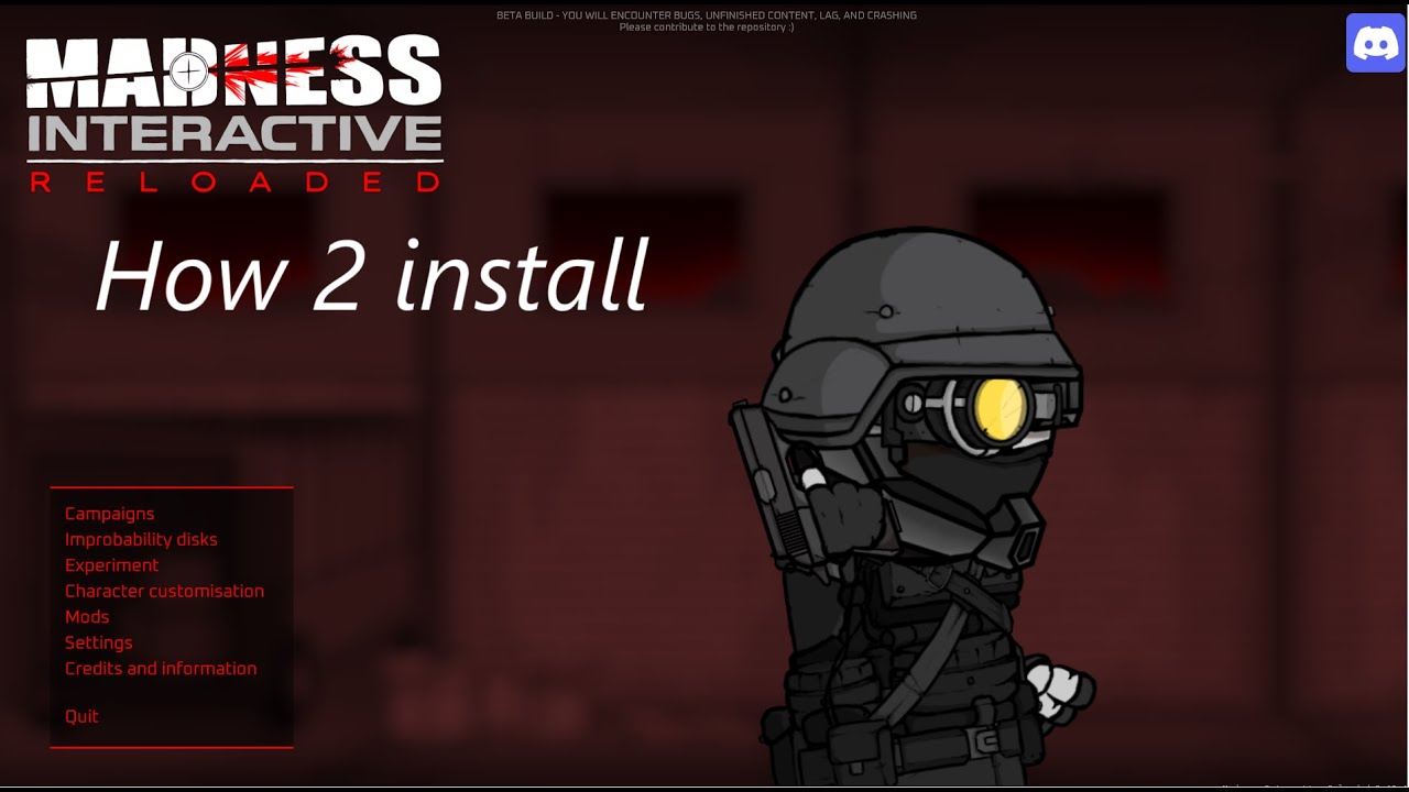 How to Install Madness Interactive Reloaded in less than 2 minutes!
