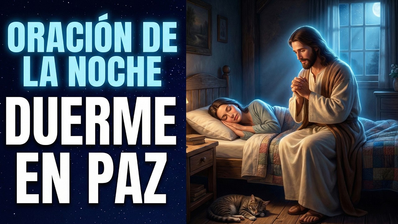 Oración de la Noche Entrega tu Ansiedad y Duerme en Paz con Dios