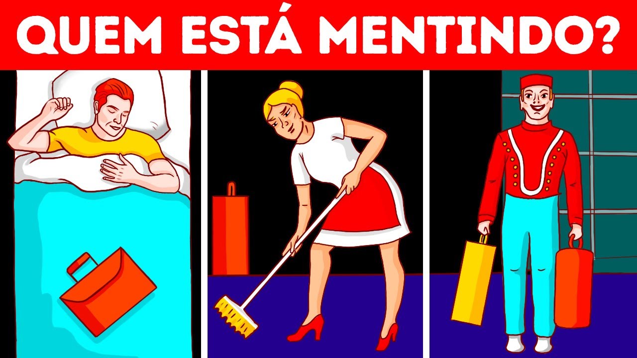 Decifre Todos os 13 Enigmas para Se Sentir Ainda Mais Inteligente