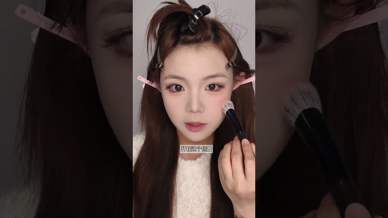 Detailed tutorial on Japanese-style pure makeup Clear and transparent pseudo-natural l