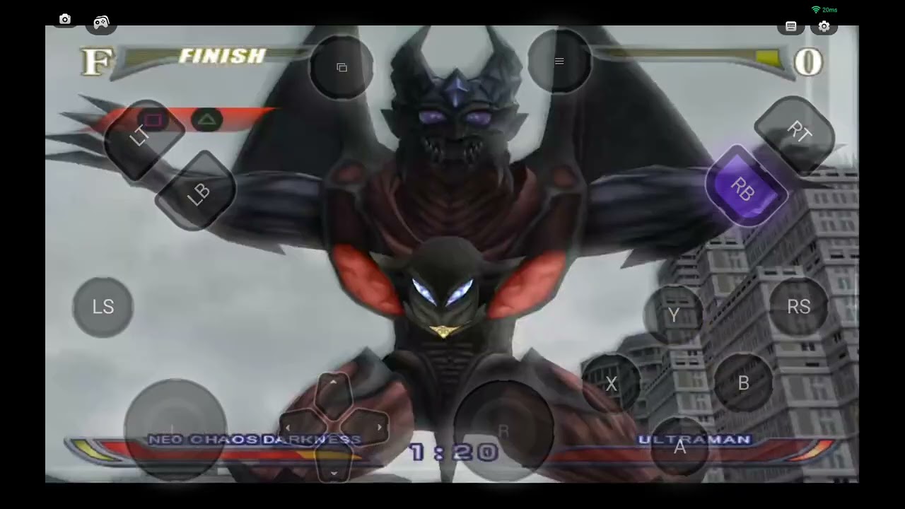 Ultraman fer-battle mode neo chaous darkness