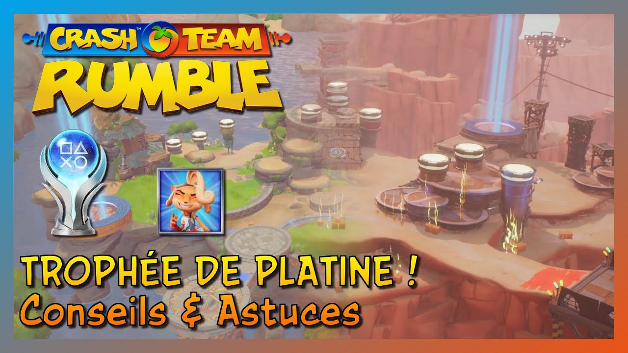 Crash Team Rumble [PS5] - Trophée de platine
