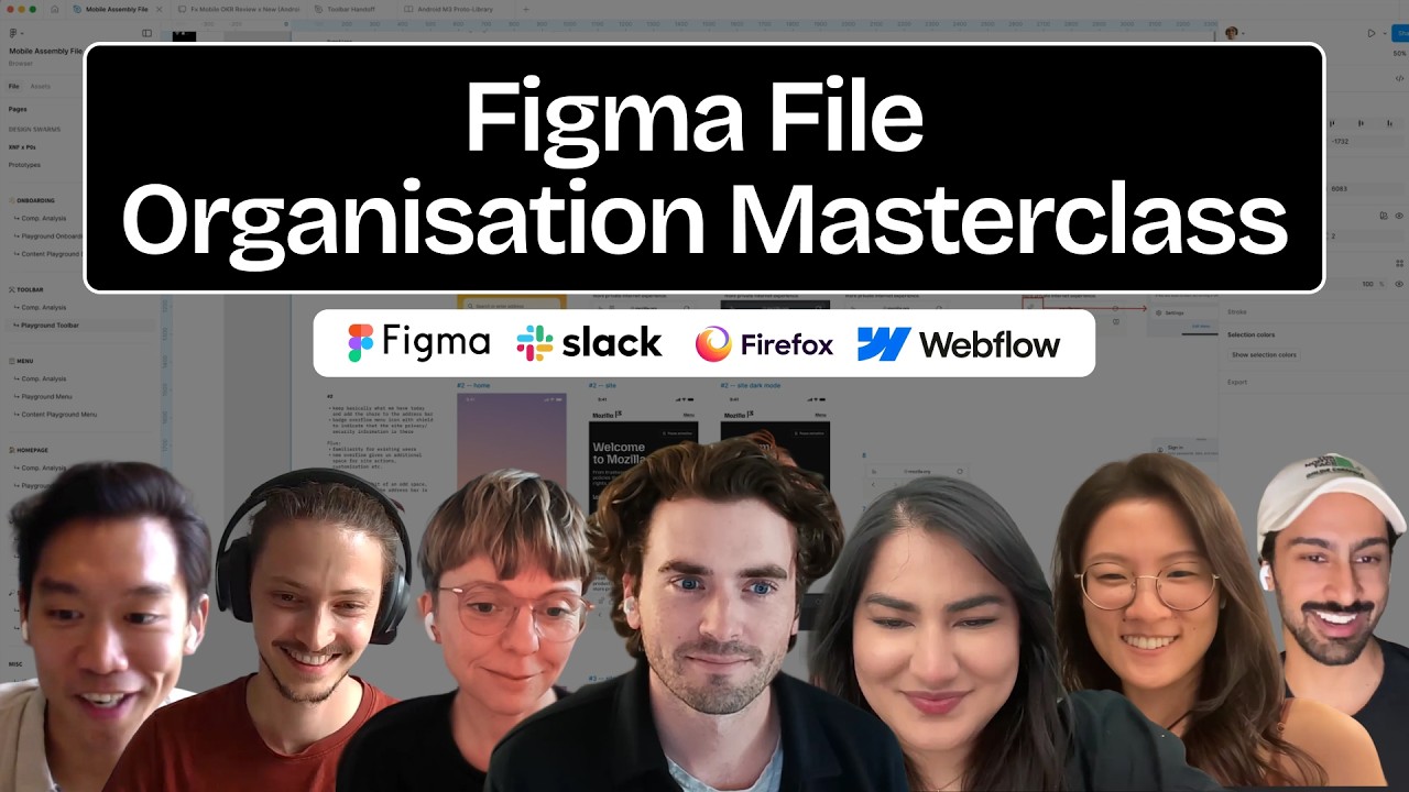 10 Senior Designers Show how they Organize their Figma Files