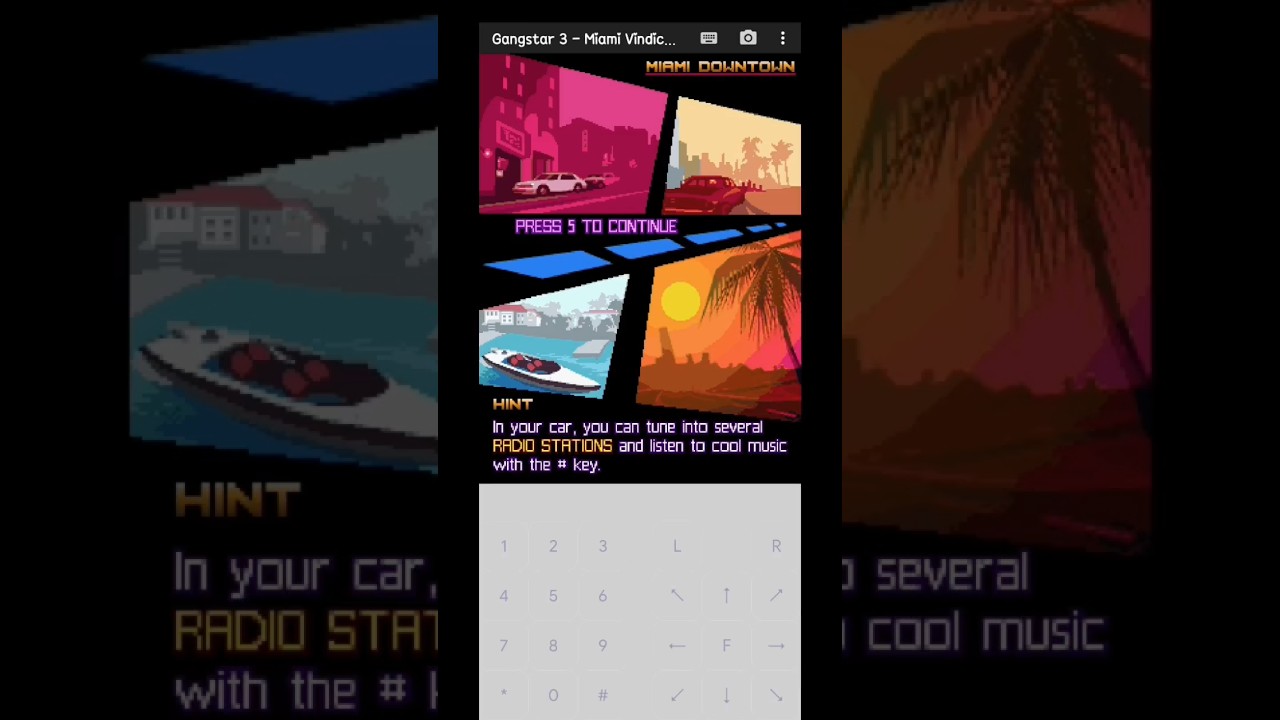 Gangstar 3 - Miami Vindication (Gameloft) #android #javagame #gameloft #game