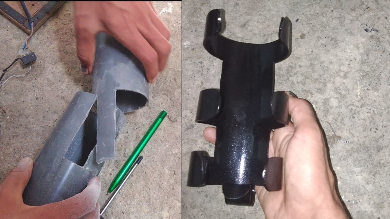 صنع بأدوات بسيط حامل القارورة الماء في دراجة هوائية